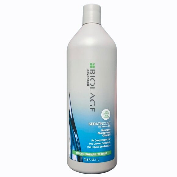 Biolage KeratinDose Pro Keratin Silk Shampoo For Overprocessed Hair 33.8 oz NEW - Picture 1 of 2